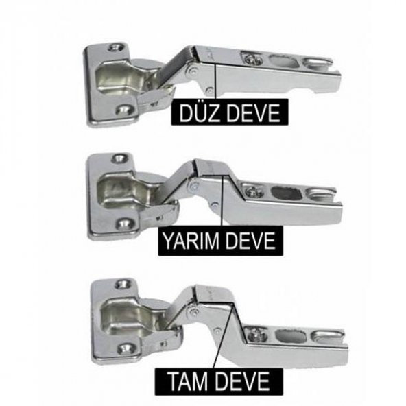 DMK Yaylı Tas Menteşe Deveboynu (2 Adet) - Resim 2