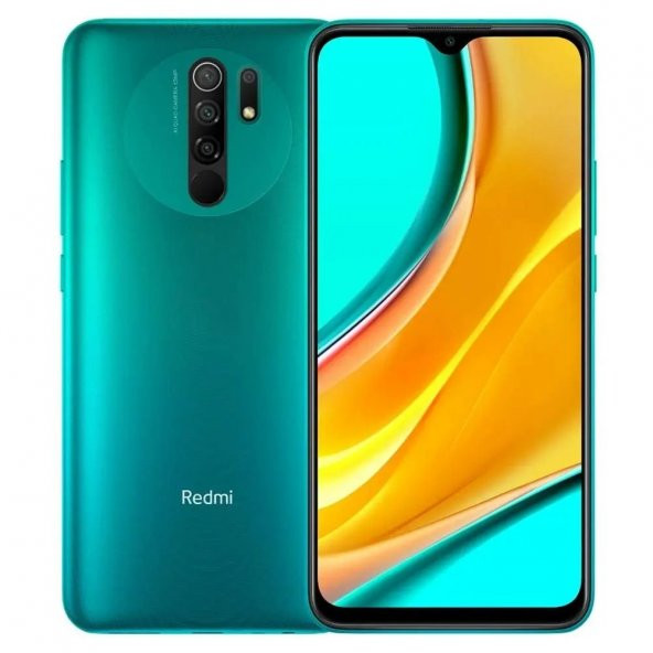 Redmi 9 Kasa Arka Pil Batarya Kapağı Yeşil ürün görseli 1