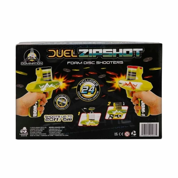 Zıp Shot 2'li Disk Atan Silah - Resim 3