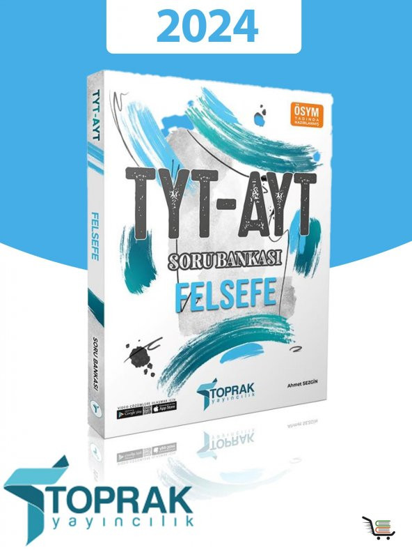 Toprak TYT-AYT Felsefe Soru Bankası ürün görseli 1
