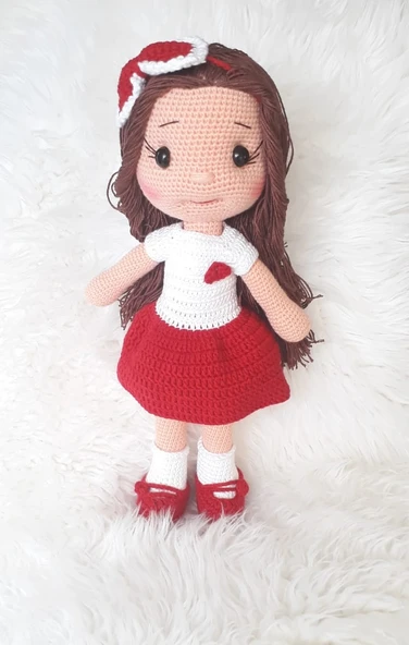 Sevgi Bebek Amigurumi Organik Oyuncak ürün görseli 1