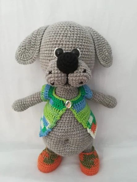 Göbekli Köpüş Amigurumi Organik Oyuncak ürün görseli 1