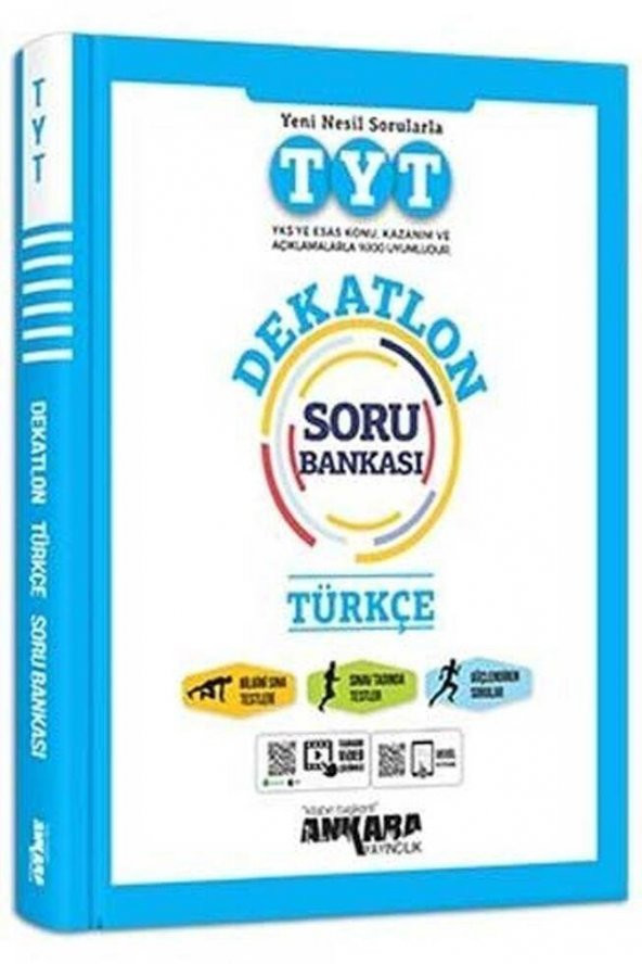 TYT Türkçe Dekatlon Soru Bankası Ankara Yayıncılık ürün görseli 1