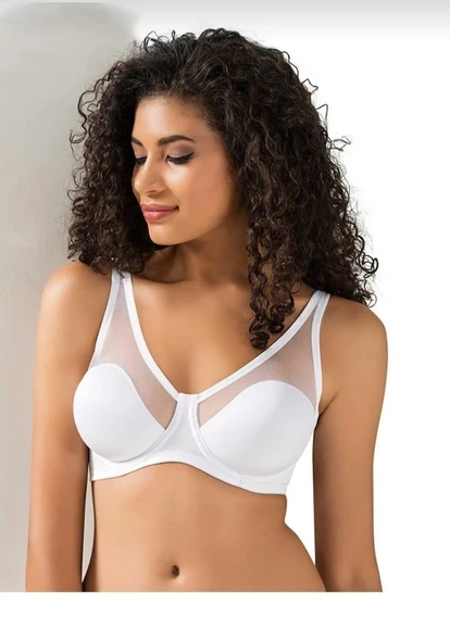 LE JARDİN 9200 BAYAN SOFT CUP TÜL TOPARLAYICI SÜTYEN 2 ADET ürün görseli 1
