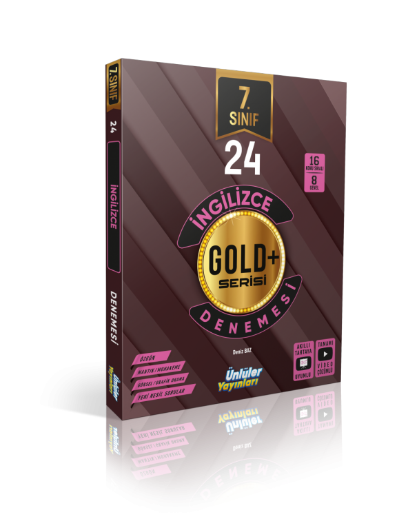 ÜNLÜLER KARMASI 7. SINIF İNGİLİZCE 24 DENEME ürün görseli 1