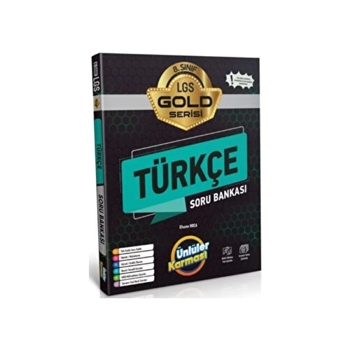 Ünlüler Yayınları 8. SINIF GOLD SORU BANKALARI TÜRKÇE EFSANE HOCA ürün görseli 1