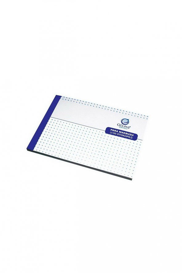 Gülpaş Para Makbuzu 12x16 CM 1-50 Para Makbuzu 2 Nüsha Otokopili (12 Li Paket) ürün görseli 1