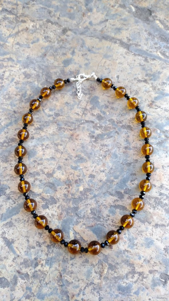 STONEAGE JEWELLERY Kristal Kuvars Bayan Kolye ürün görseli 1