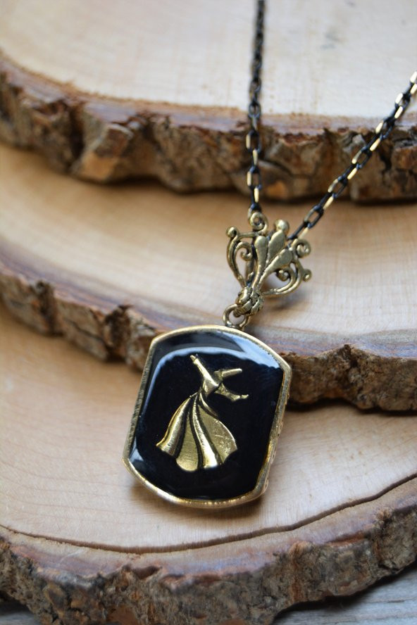 STONEAGE JEWELLERY Semazen Bronz Bayan Kolye ürün görseli 1