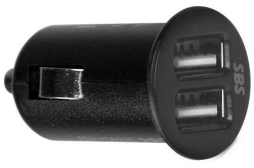 SBS Mini Usb Araç Şarj Cihazı(2 Usb Girişli) ürün görseli 1