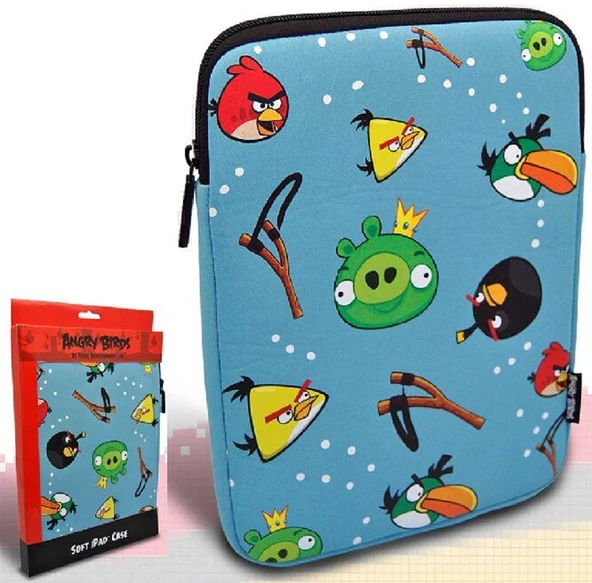 Angry Birds Apple iPad 9,7 inç Premium Soft Koruma Kılıfı ürün görseli 1