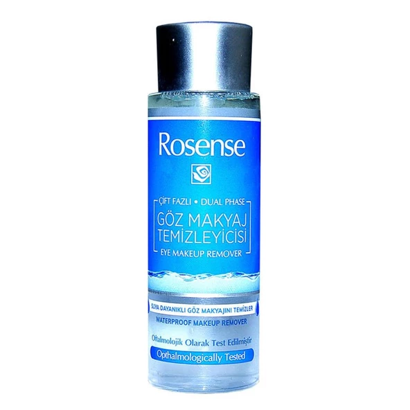Rosense Göz Makyaj Temizleyicisi 120ML Çift Fazlı Suya Dayanıklı - Resim 4