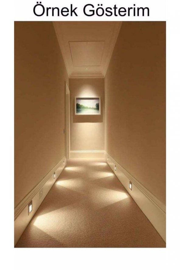 Sensörlü Koridor Aydınlatma 1w Ct-5170 Mavi - Resim 2