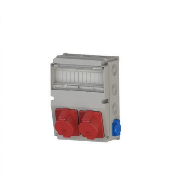 Ne-Ad 5x16A 2 Adet Ön + 1x16A 2 Adet Yan Prizli Kombinasyon  5021 ürün görseli 1