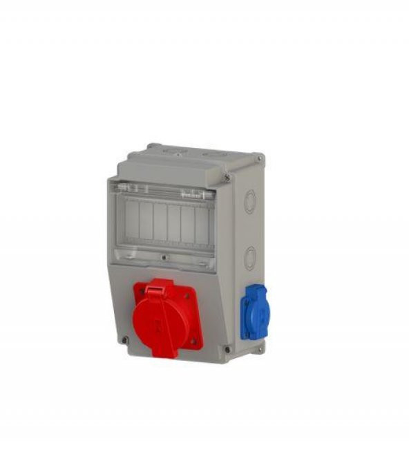Ne-Ad 3x25A 1 Adet Ön + 1x16A 2 adet Yan Prizli Kombinasyon 5012 ürün görseli 1
