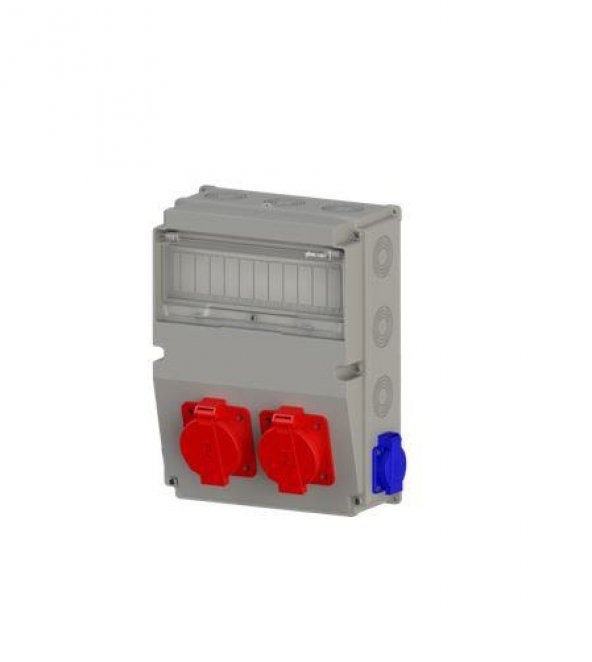 Ne-Ad 3x25A 2 Adet Ön + 1x16A 2 Adet Yan Prizli Kombinasyon 5002 ürün görseli 1