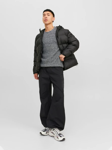 JACK JONES Erkek Örme Akrilik Kazak 12243000 - Resim 3