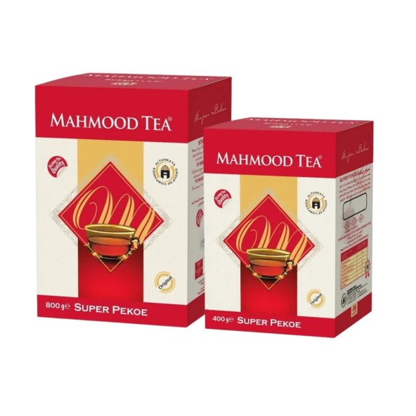 Mahmood Tea Super Pekoe Ithal Seylan Sri Lanka Ceylon Dökme Çayı  800 gr ve 400 gr ürün görseli 1