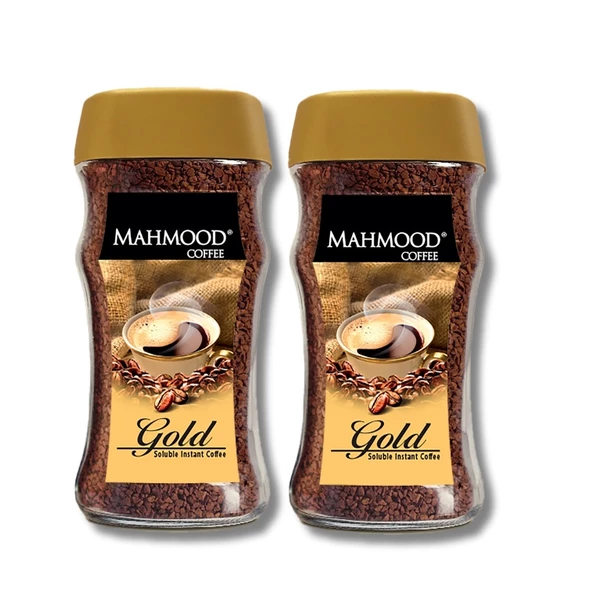 Mahmood Gold  Granül Kahve Cam Kavanoz 100 gr x 2 Adet ürün görseli 1