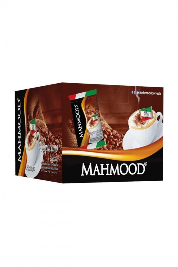 Mahmood Cappuccino Çikolata Parçacıklı 25 Gram X 20 Adet ürün görseli 1