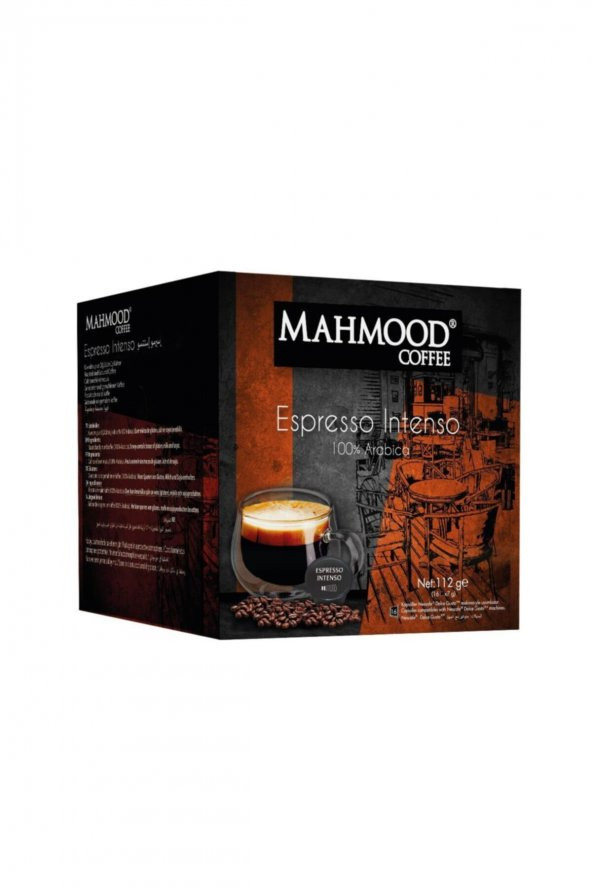 Mahmood Coffee Dolce Gusto Espresso Kapsül Kahve 16 Adet X 7 gr ürün görseli 1