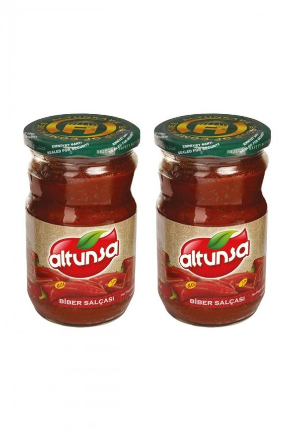 Altunsa Biber Salçası Acı 650 G X 2 Adet ürün görseli 1