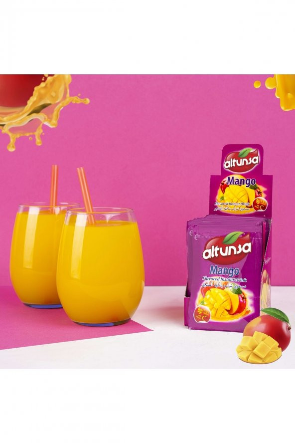 Altunsa Mango Aromalı Soğuk Toz Içecek 9 Gr X 24 Adet ürün görseli 1
