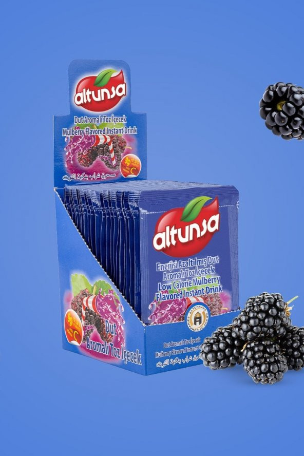 Altunsa Dut Aromalı Soğuk Toz Içecek 9 gr X 24 Adet ürün görseli 1