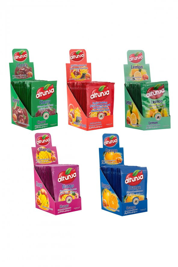 Altunsa Meyve Bahçesi Toz İçecek Paketi 5 paket (9 gr x 24 adet) ürün görseli 1