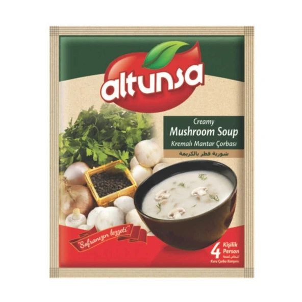 Altunsa Hazır Çorba Kremalı Mantarlı 60 Gram ürün görseli 1