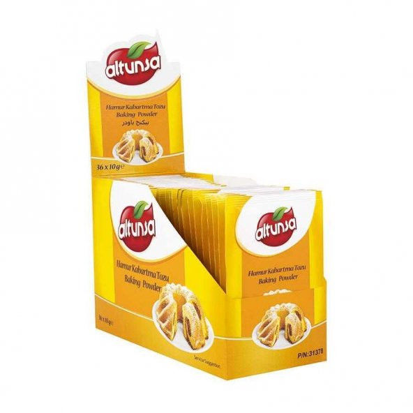 Altunsa Kabartma Tozu 10 Gr X 36 Adet ürün görseli 1