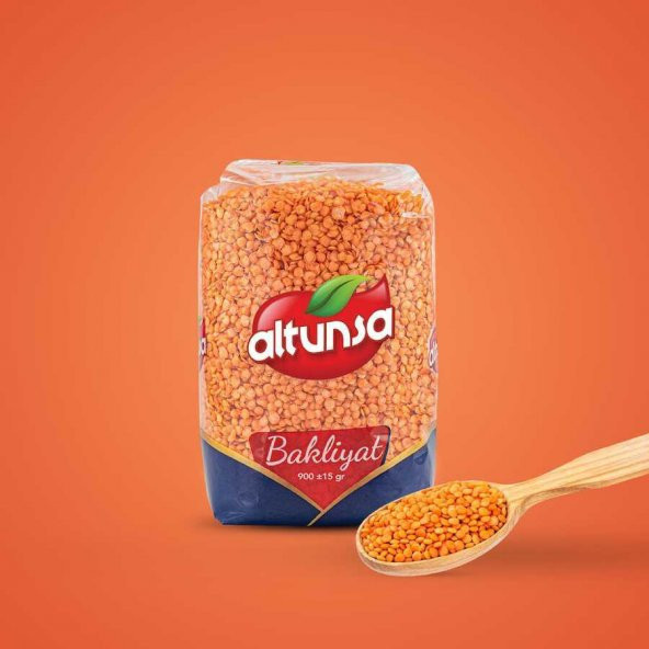 Altunsa Kırmızı Yerli Mercimek 900 G ürün görseli 1
