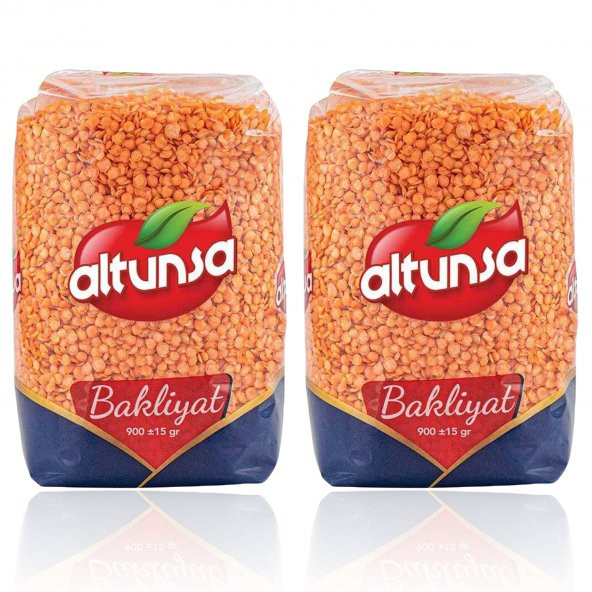 Altunsa Kırmızı Mercimek Yerli 900 G  2 Adet ürün görseli 1