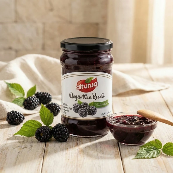 Altunsa Böğürtlen Reçeli 380 Gr - Resim 2