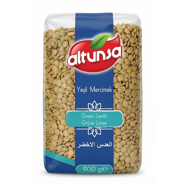 Altunsa Yerli Yeşil Mercimek  900 G ürün görseli 1