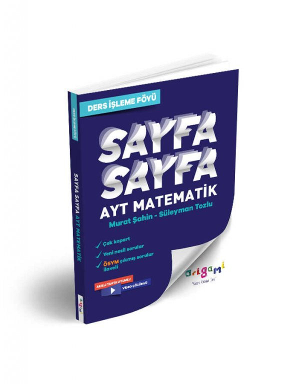 Tammat AYT MATEMATİK SAYFA SAYFA DERS İŞLEME FÖYÜ ürün görseli 1