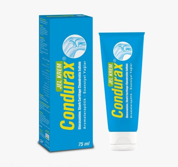 CONDURAX JEL KREM 75 ML (glukozamin, chondroitin, shark cartilage , tip 2 collagen ) ürün görseli 1