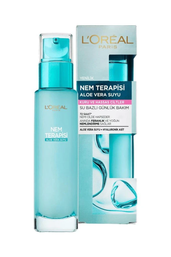 L'Oréal Paris Nem Terapisi Aloe Vera Suyu Kuru ve Hassas Ciltler ürün görseli 1