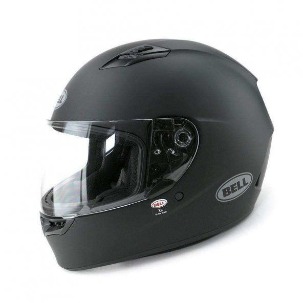 Bell Qualifier Kapalı Kask M (Mat-Siyah) - Resim 2