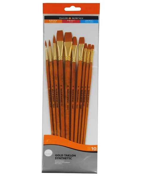 Daler Rowney Fırça Seti 10lu 216920110 ürün görseli 1