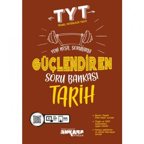 Ankara Yayıncılık  Yks Tyt Güçlendiren Tarih Soru Bankası ürün görseli 1