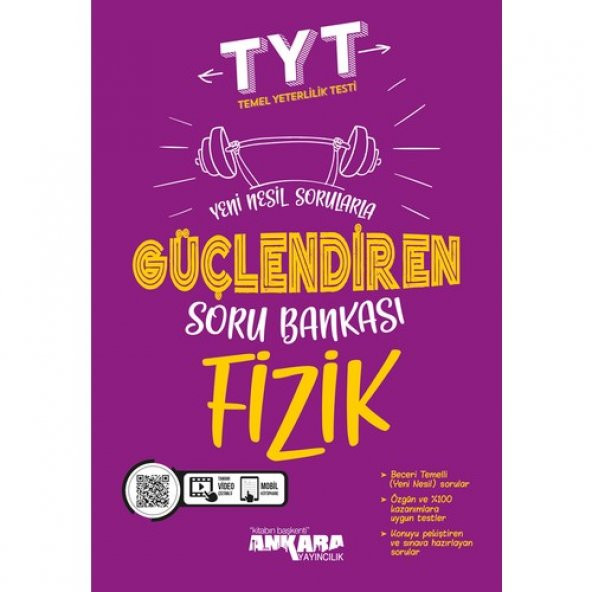 Ankara Yayıncılık  Yks Tyt Güçlendiren Fizik Soru Bankası ürün görseli 1