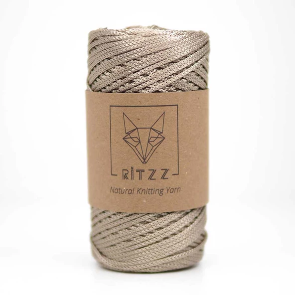 Floş Makrome İpi / 2 MM / Vizon ürün görseli 1