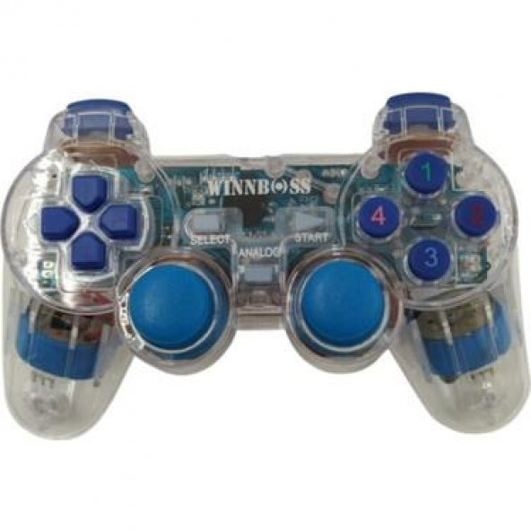 Zhltech Şeffaf Oyun Kolu Gamepad WN-1125 ürün görseli 1