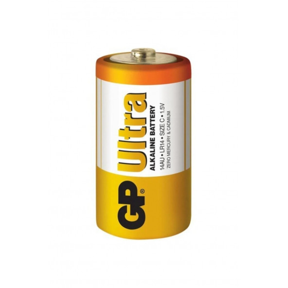 GP Ultra Alkalin 2'li C Boy Orta Pil - Resim 2