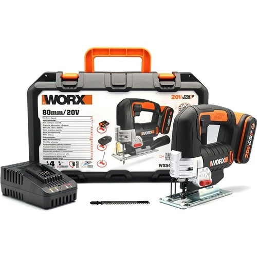 WORX WX543 20Volt 2.0Ah Li-ion Profesyonel Dekupaj Testere ürün görseli 1