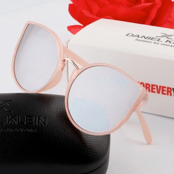 Daniel Klein DK4186-3 Cat Eye Kedi Gözü Aynalı Polarize Camlı Kadın Güneş Gözlüğü ürün görseli 1