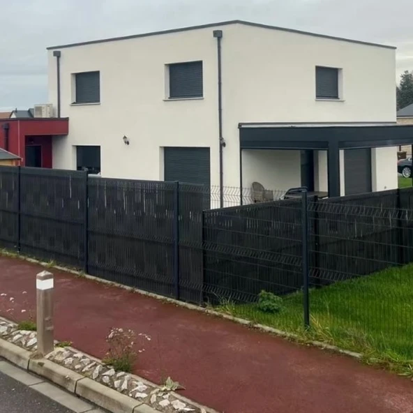 RENKLİ EVİM RENKLİ EVİM ÇİM ÇİT PVC KAPLAMA DÜZ  100X250 cm ürün görseli 1