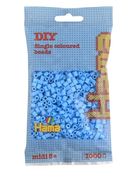 Hama Boncuk Midi 1.000’lik poşet - Pastel Mavi 207-46 ürün görseli 1