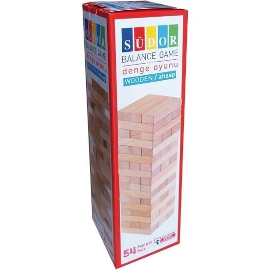 SUDOR AHSAP DENGE OYUNU NATUREL (MH05) ürün görseli 1
